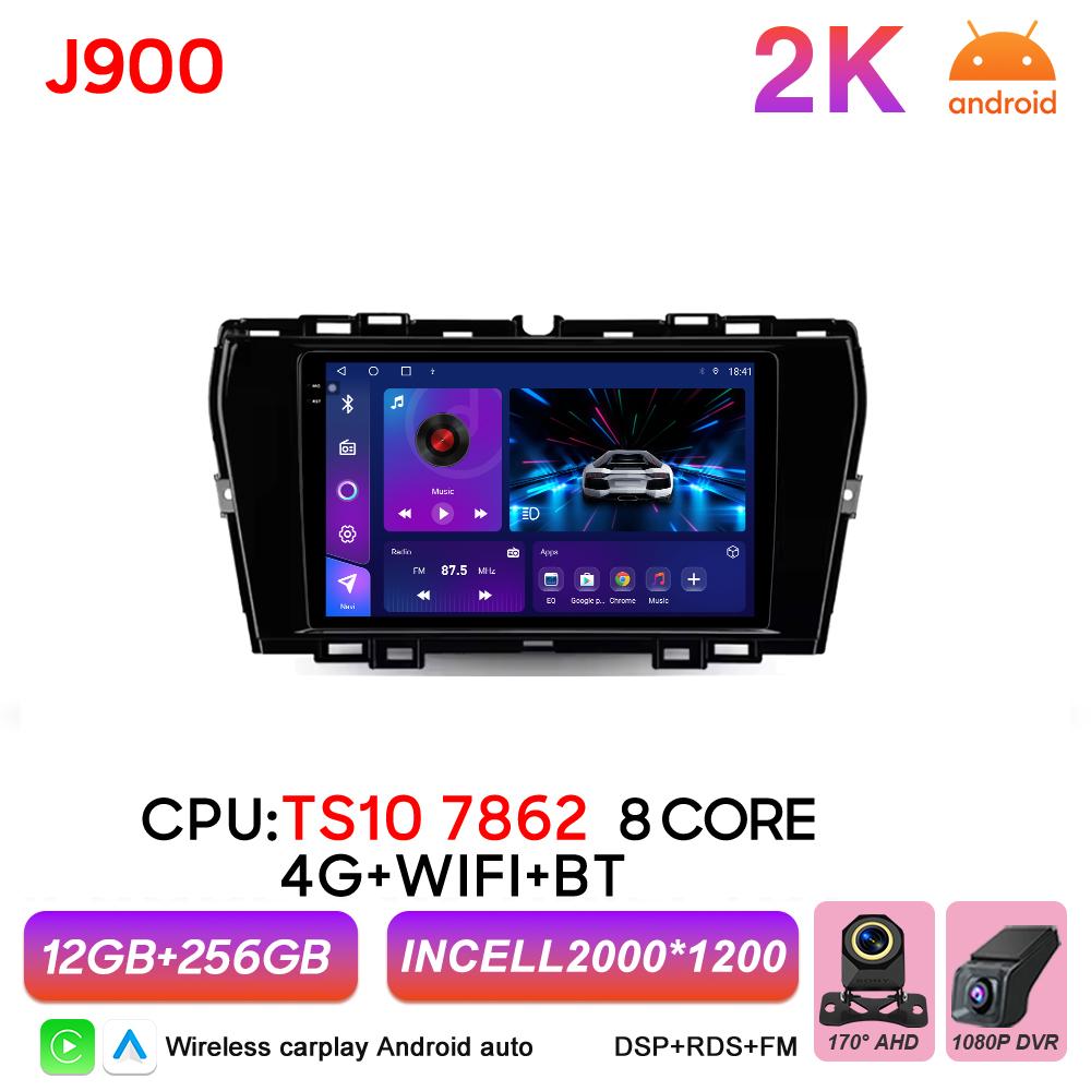 Car Radio Autoradio Carplay Android For SsangYong Tivolan Tivoli 2019 - 2023 GPS Navigation Video Multimedia Player Screen Wifi
