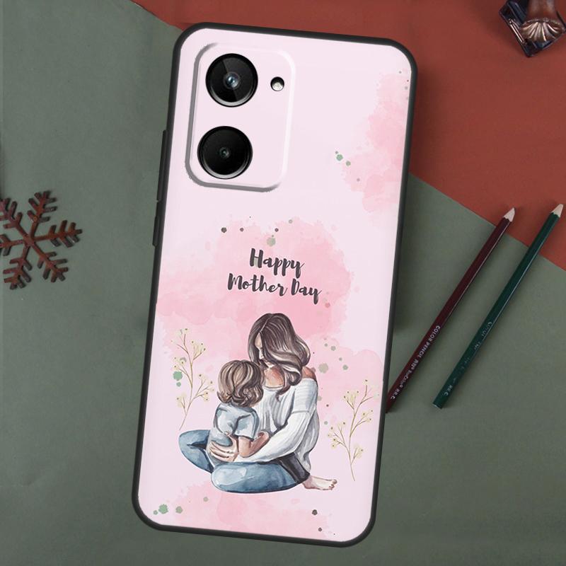 Супермама Любовь Ребенок Для Realme GT Neo 5 3 2 T 8 9 10 11 Pro Plus C11 C15 C21 C25 C30 C31 C33 C35 C55 C21Y Чехол