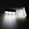 3 светодиодных дневных ходовых огня Водонепроницаемость IP67 Автомобиль Мотоцикл ДХО Постоянный/Мигающий