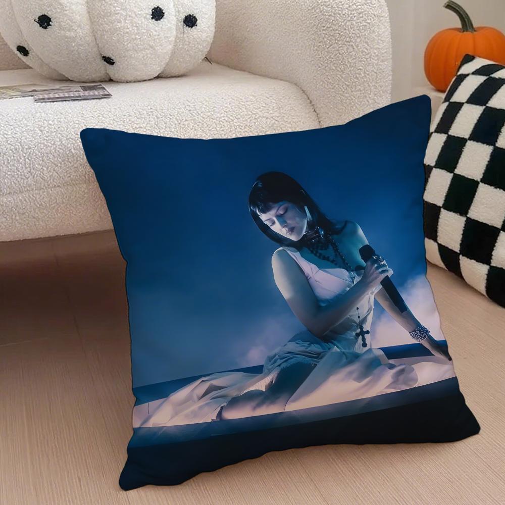 Singer THE MMARIAS Cushion Cover Throw Pillow Cover Hidden Button Durable Polyester Chair Cushion