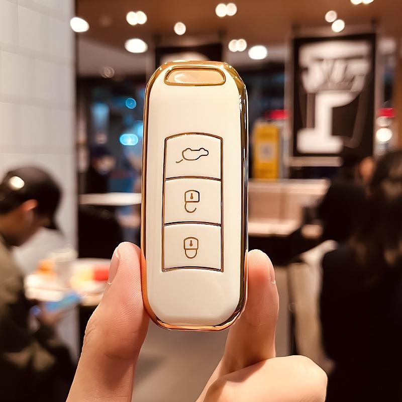 ТПУ чехол для автомобильного ключа Gac Trumpchi Gs3 Ga3 Ga4 Gs4 Gs5 Ga5 Ga6, умный бесключевой пульт дистанционного управления, защитный чехол, автоаксессуары