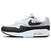 Air Max 1 White Black Women Sneakers Neutral-Grey DZ2628-102