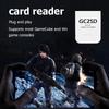 Адаптер слота для карты памяти GC2SD для Micro SD, легкий Plug and Play для игровых консолей GameCube Wii, адаптер для чтения SD-карт