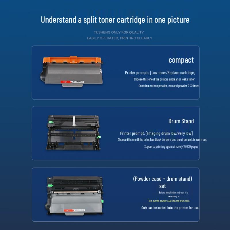 Compatible DR-3350 Imaging Drum Unit