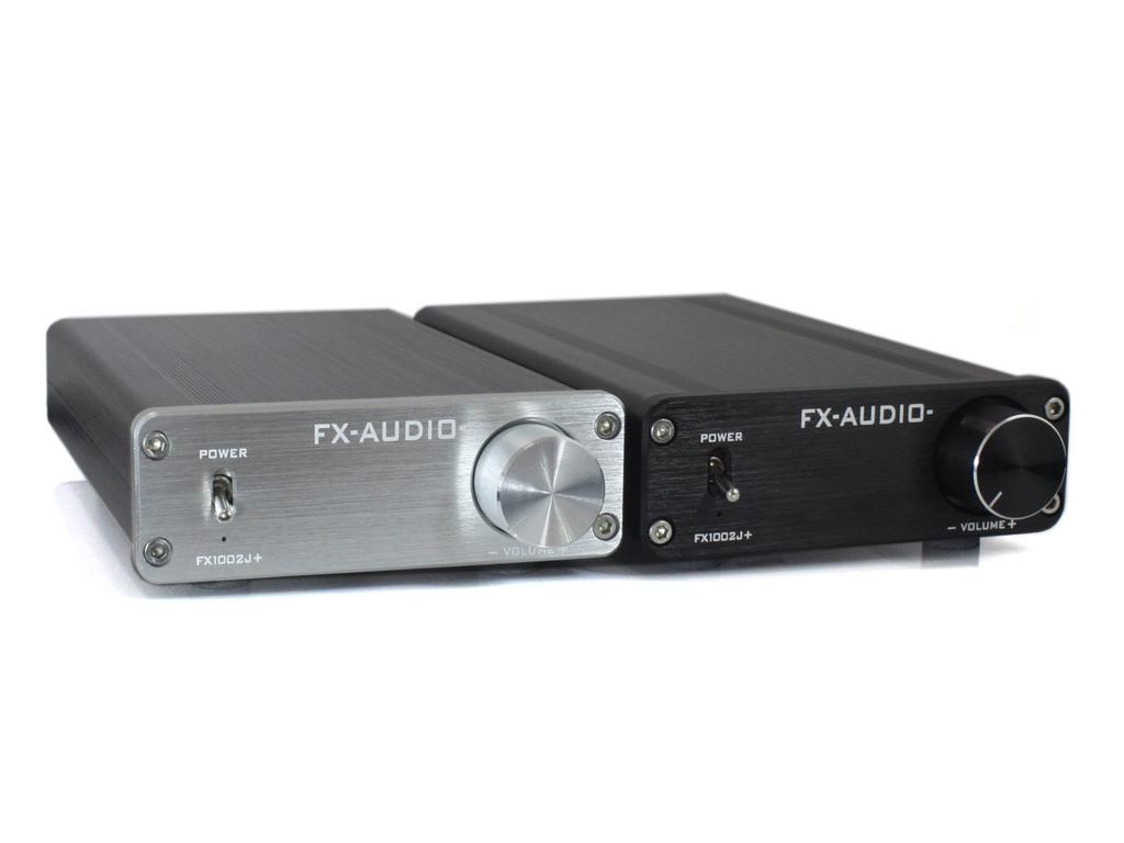 Digital Power Amplifier Equipped with TDA7498E FX-AUDIO- FX1002J+[Silver]