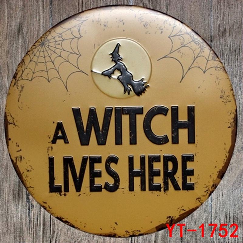 Football Beer Coffee Pizza Round Tin Painting Retro Nostalgia Popular Hair Salon Hotel Restaurant Decoration