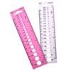 Inch 2.0mm-10.0mm Crochet Hook Craft DIY Sewing Tools Needle Gauge Measure Ruler Sewing Ruler