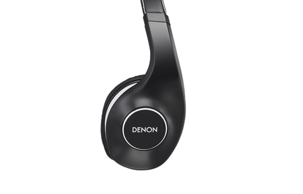 Наушники Denon Закрытые Накладные Совместимые Совместимые Черные Hi-Res Съемный кабель AH-D600