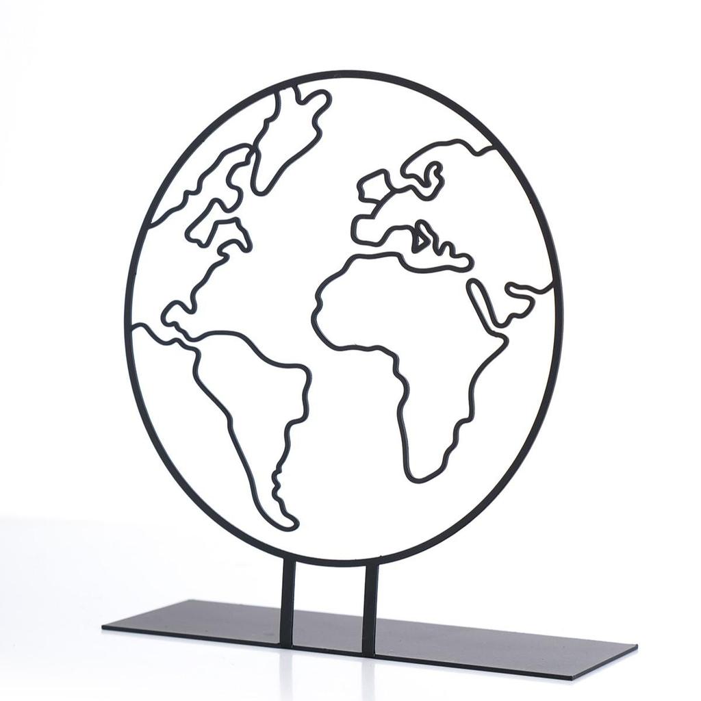 MUYIKA Металлическая настольная статуэтка Foglia 22х20см Bbl-m