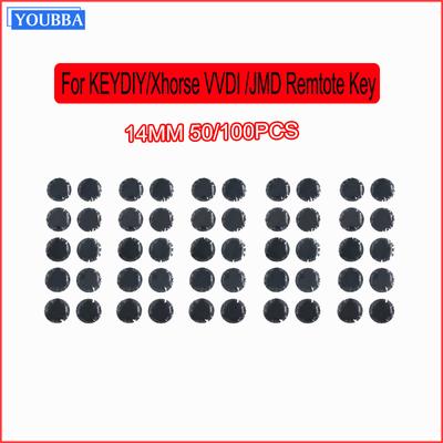 Эпоксидная наклейка с кристаллическим логотипом 14 мм для KEYDIY KD Xhorse VVDI XK XE XN XS JMD Series Smart Super Wireless проводной пульт дистанционного управления автомобилем