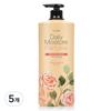 Elastine Daily Moisture Perfume Shampoo Floral Woody Scent, 1.1L, 5 Ea.