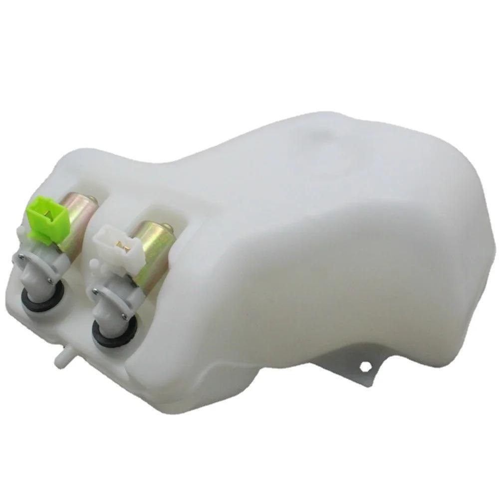 SHLPDFM Car Windshield Washer Pump Washer Bottle Kit Washer System with Pump Jet Button Switch for Nissan