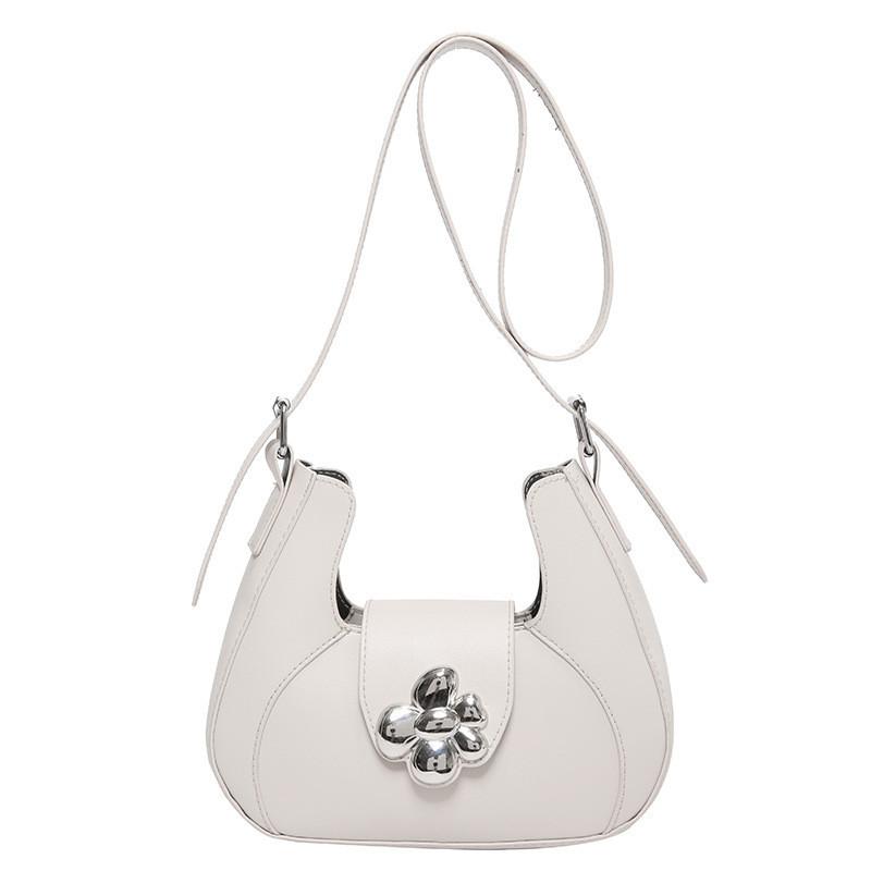 Chic Candy Colored Underarm Bag With Stylish Butterfly Bow Detail