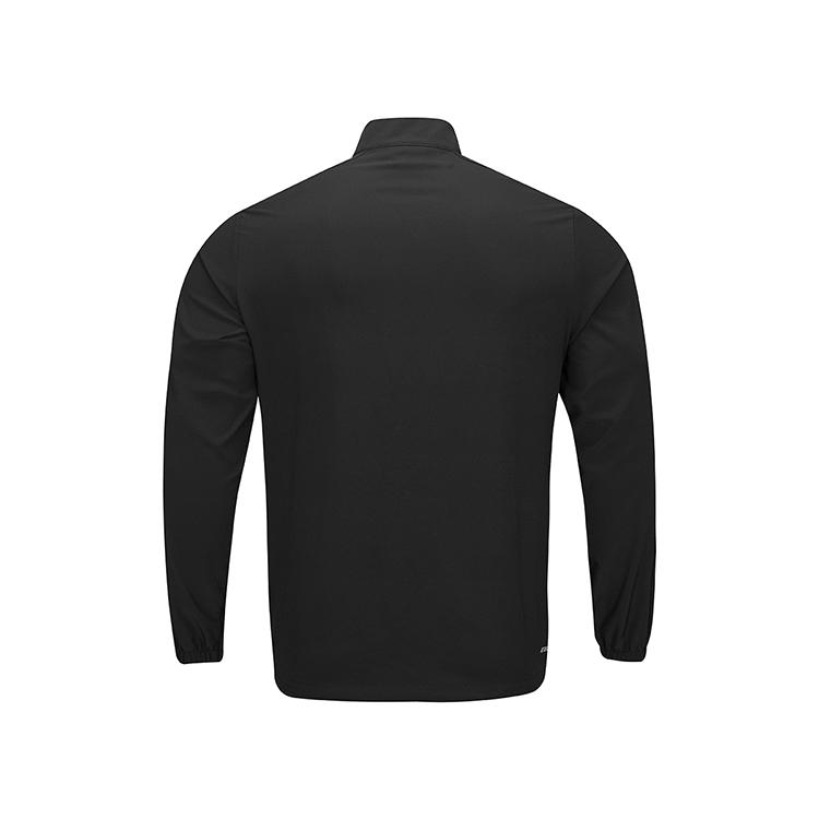 Li Ning Badminton Series Club Simple Versatile Quick-Dry Cool Sports Long Sleeve T-Shirt Unisex Tops Black AYYV003-1