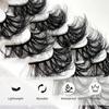 Fluffy Lashes False Eyelashes Makeup Tools Natural Long Thick Volume Eyelashes Beauty Fluffy Eyelashes Fox