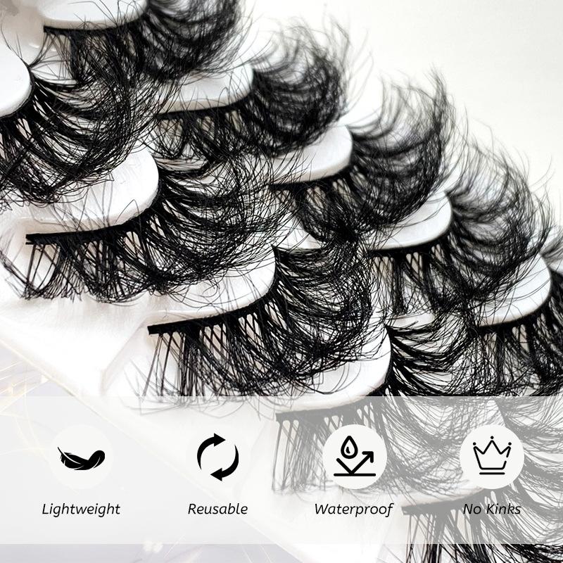 Fluffy Lashes False Eyelashes Makeup Tools Natural Long Thick Volume Eyelashes Beauty Fluffy Eyelashes Fox