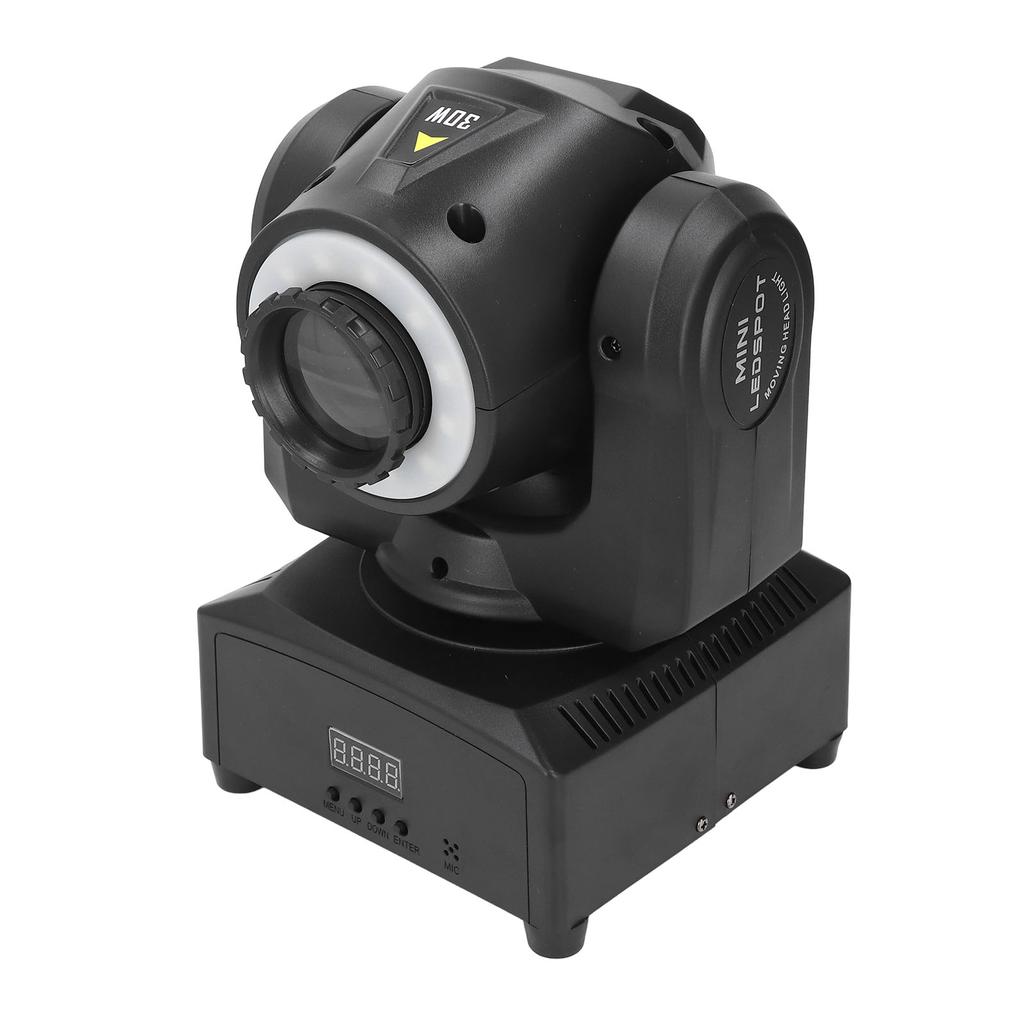 Светодиодный вращающийся прожектор Spot Beam 30 Вт 8 гобо 8 цветов 9 11 каналов Свадебный DJ вечеринка освещение сцены Sp