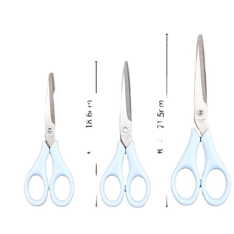 Colorful Scissor Set - Large, Medium, and Small Sizes for Office, School, and Home Use
