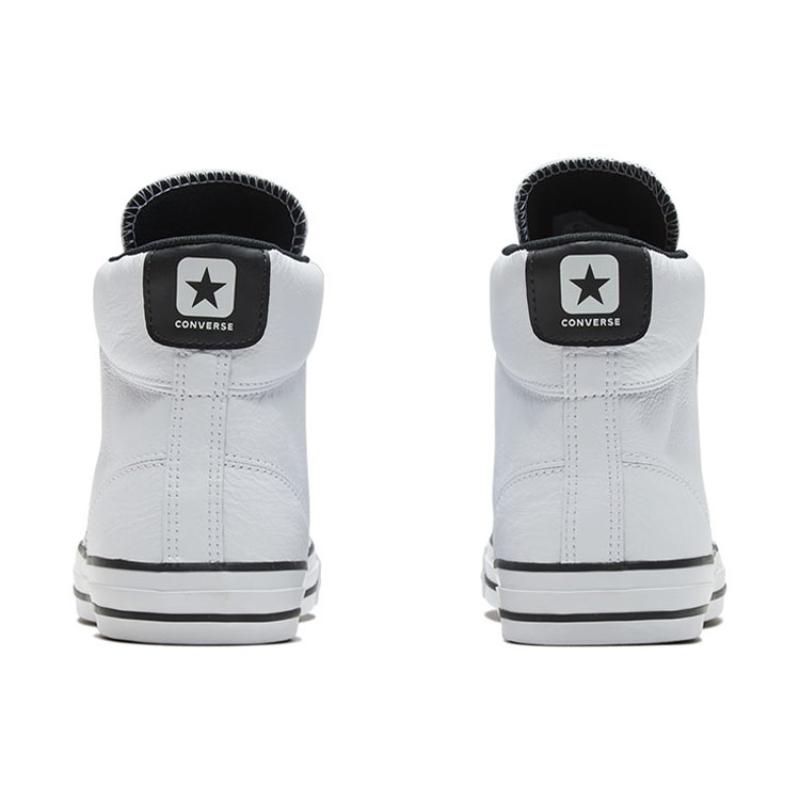 Converse Звездный игрок 76 Cons Classic Универсальные высокие парусиновые кеды Унисекс Белые и черные