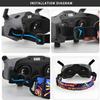 Регулируемый ремешок на голову для очков DJI Avata Goggles 2 и ремешок на голову для очков DJI FPV Goggles V2, совместимость: Аксессуары для очков DJI