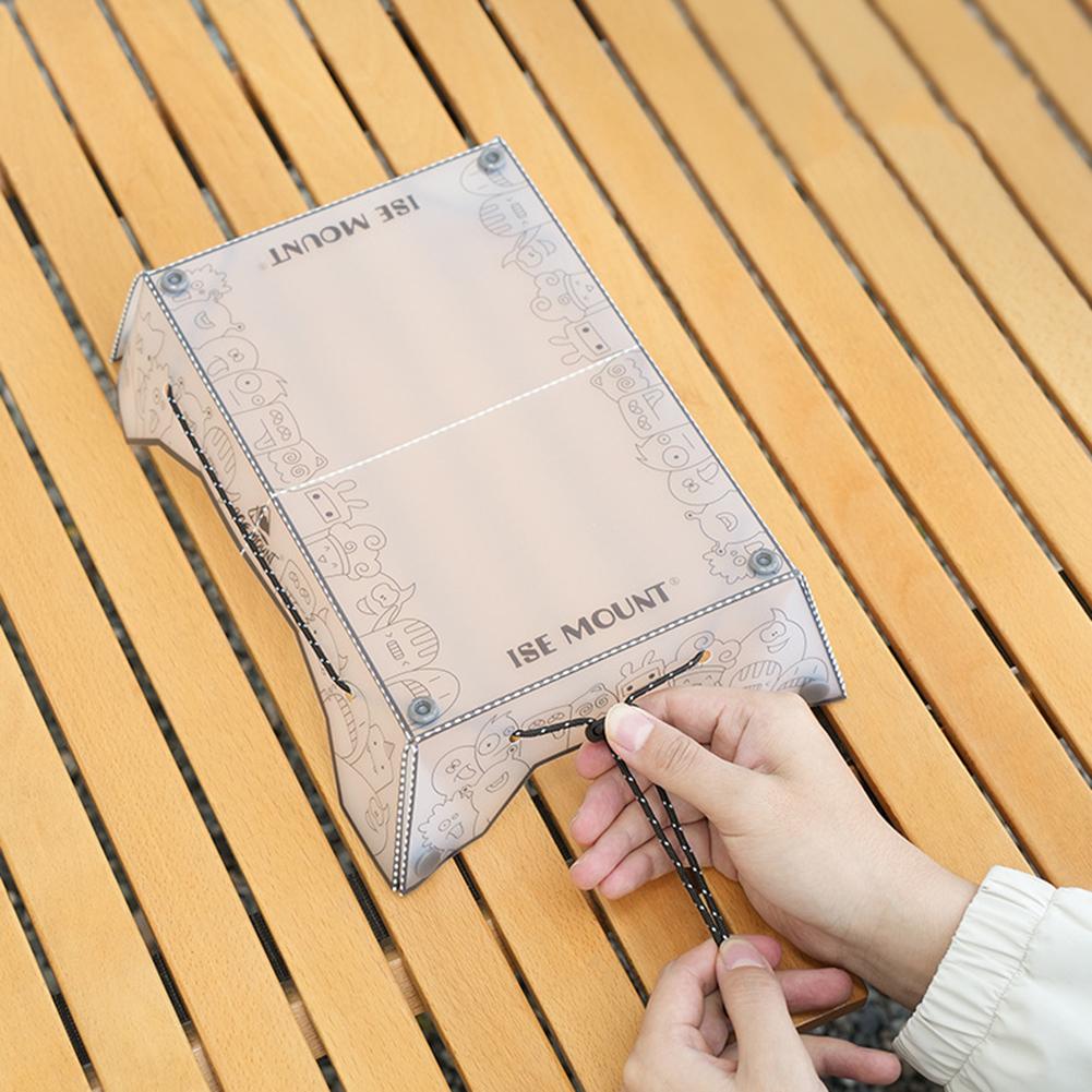 Складной походный столик Ультралегкий маленький стол для пешего туризма Портативный мини-обеденный стол Многофункциональный для кемпинга, пеших походов