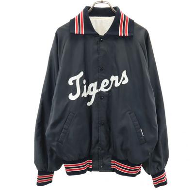 ВИНТАЖНАЯ куртка Tigers из нейлона 80-х 90-х годов, сделано в США, серия Black, мужская, б/у
