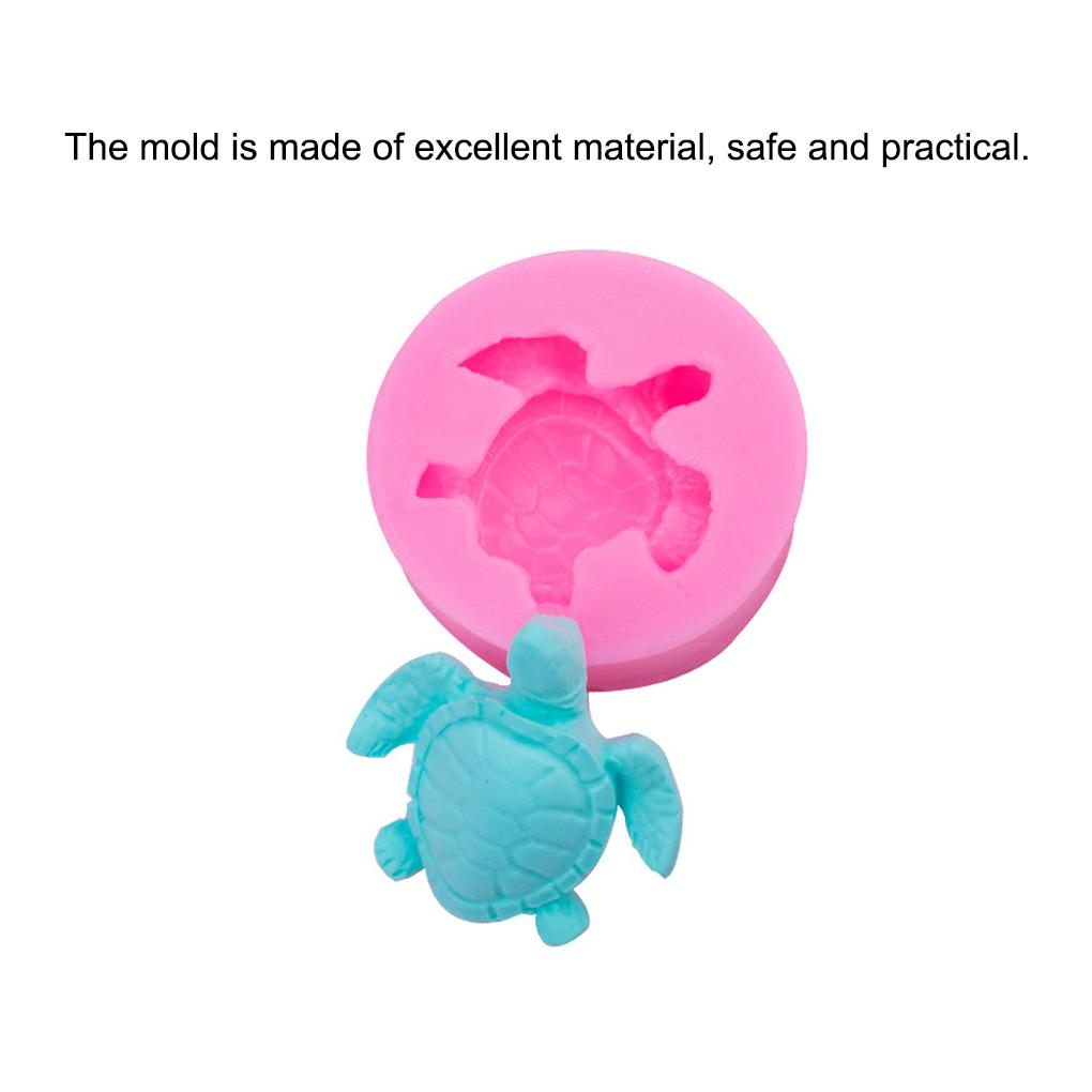 Черепаха силиконовая форма бытовая литейная форма DIY желе помадка формы для выпечки инструменты для декорирования товары для творчества формы из эпоксидной смолы