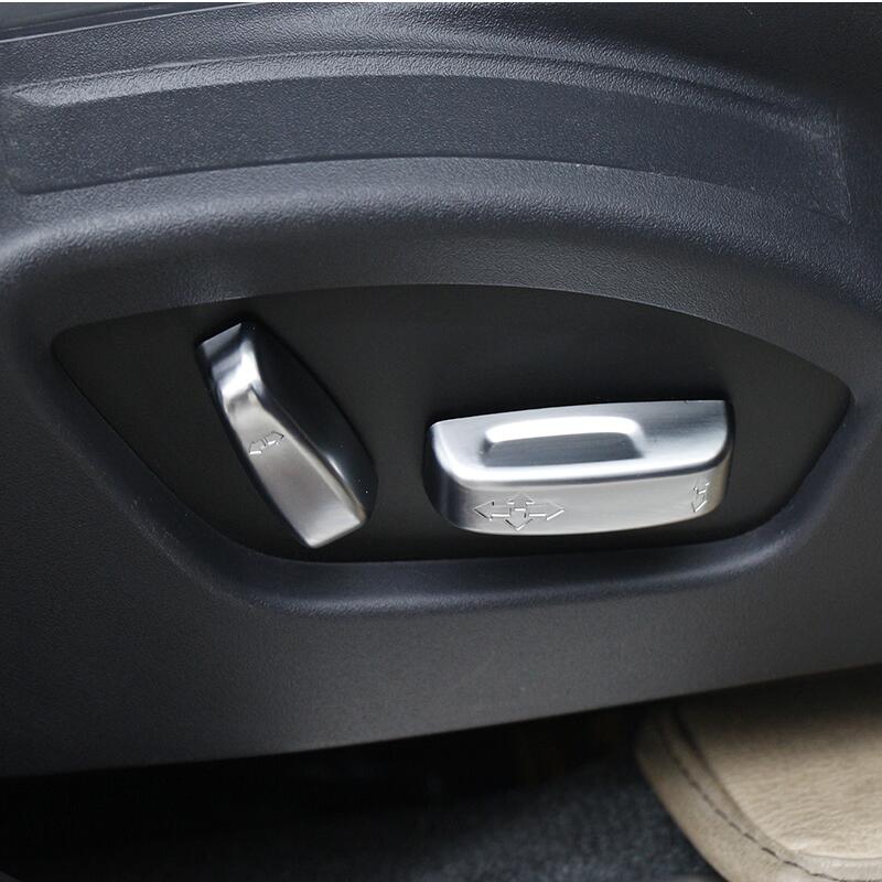 Автомобильный Стайлинг, переключатель регулировки сиденья для Volvo S40 S60 S80 XC60 XC70 V40 V60 C30 C70, матовая хромированная отделка
