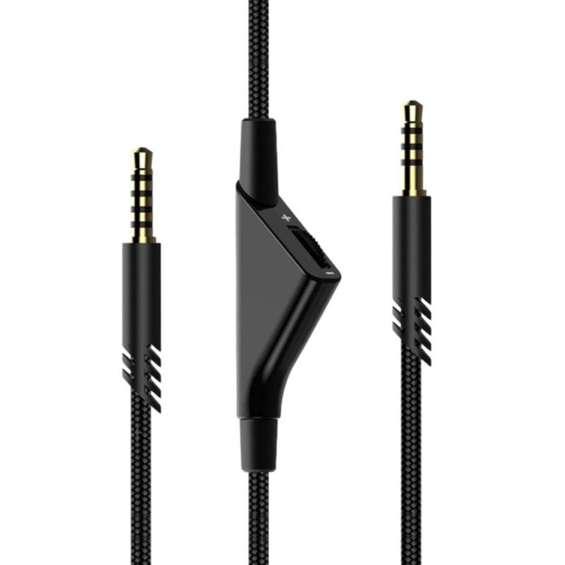 Плетеный кабель для гарнитуры Astro A10 A40, 3,5 мм(1/8") Аудиокабель Универсальная совместимость Удлинительный кабель