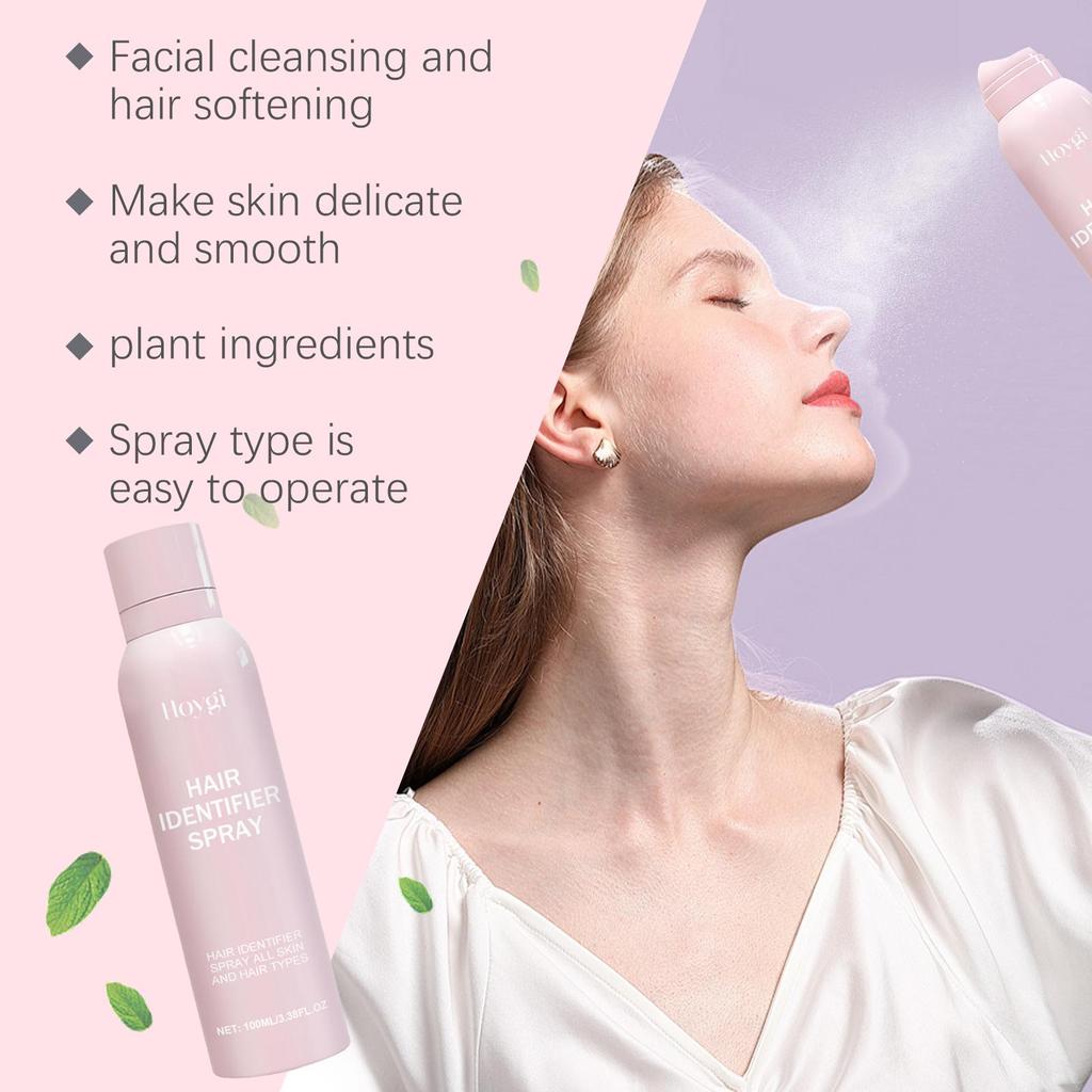 Hair Identifier Spray Make Skin Feel More Delicate Refreshing Texture Not Greasy Mild Non-Irritating Plant Ingredient