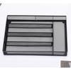 Kitchen Drawer   Carbon Steel Anti Slip Mesh Wire Utility Cutlery Tray Silverware Flatware Storage Divider for Spoons Forks