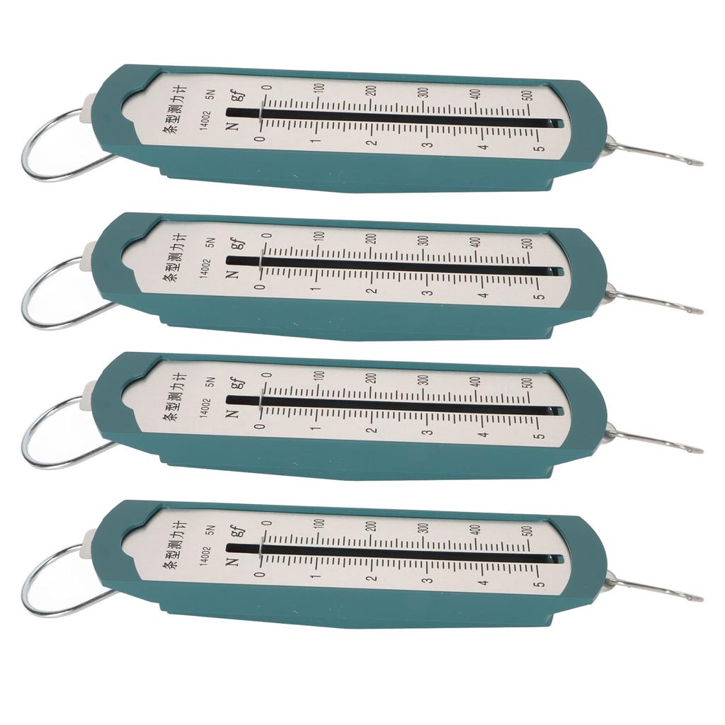 4шт пружинный динамометр 5Н точный портативный измеритель силы для физики механического эксперимента