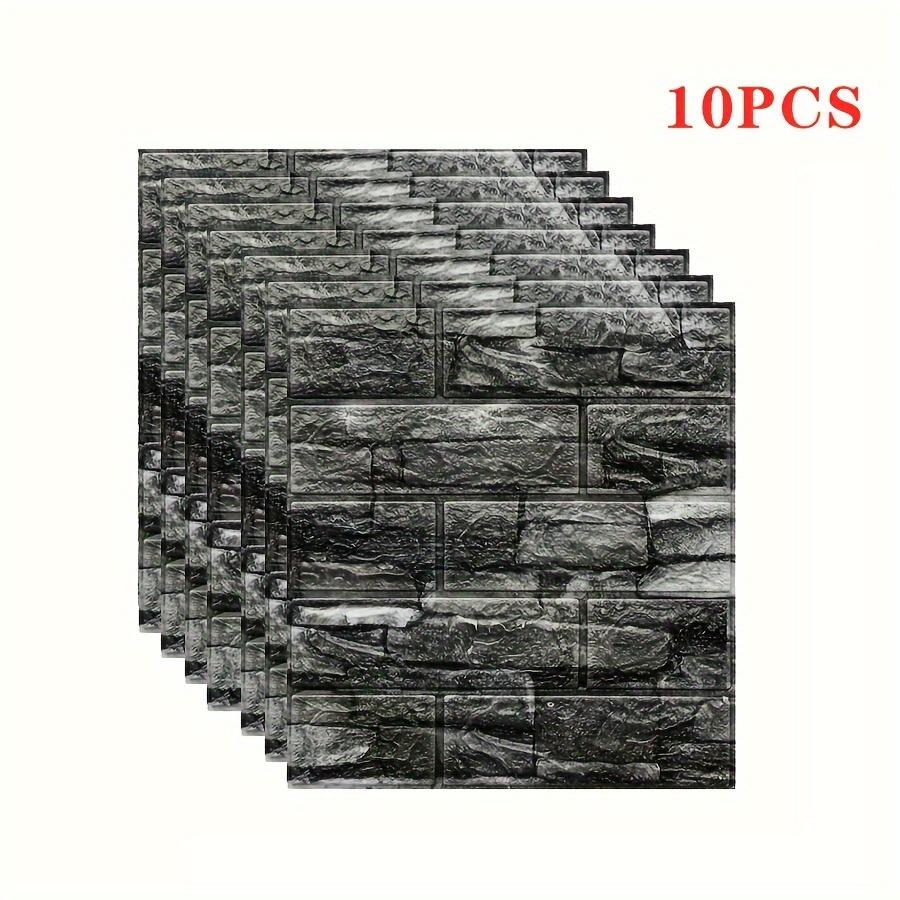 10 шт. 3D Обои Декорация Самоклеящиеся Антикварные Обои из Пенокирпича Гостиная Спальня Водонепроницаемая 3d Наклейка на Стену