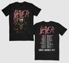 Slayer Slaymerica Маршрут Метал-группа Футболка Размер S-5XL Репринт Унисекс Футболка