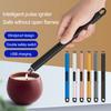 1 Set Electric Igniter Long Handle Portable Windproof USB Charging Igniter for Camping Picnic Home Use