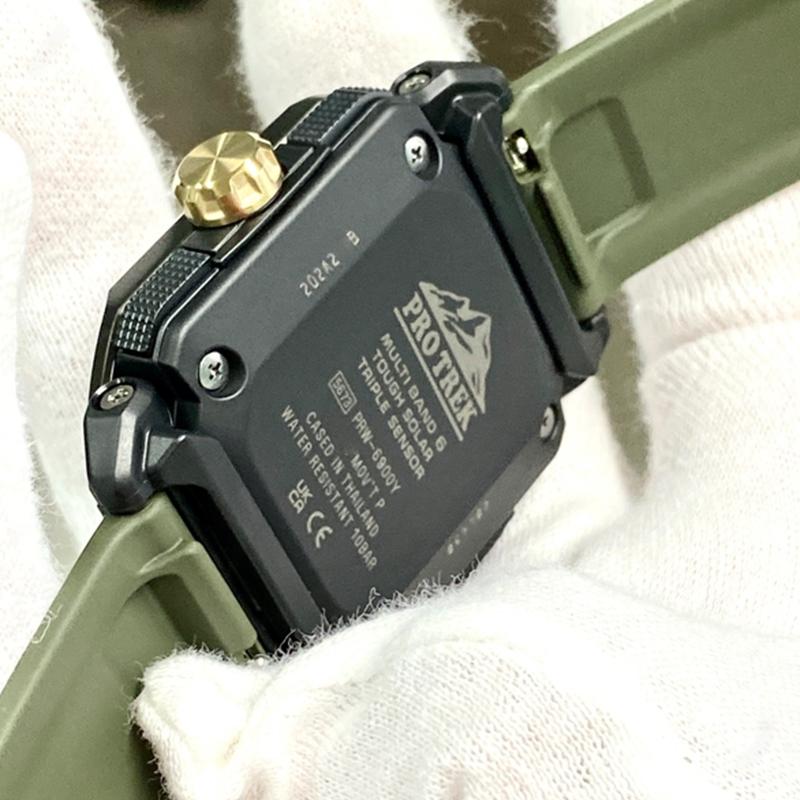 Ремешок для Casio PROTREK PRW-61 Серия PRW-6900Y PRW-6800 PRW6900 PRW-3400 Мужской TPU Водонепроницаемый Запасной Ремешок Аксессуары для Часов