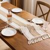 Table Cloth Macrame Table Runner Farmhouse Style Modern Farmhouse Decor Rustic Woven Cotton Festival Home Decoration