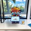 1 3D Pop Up Best Dad Card and 1 3D Pop Up Best Dad Envelope Card - A Multifunctional Themed Surprise Gift for Father's Day, Birthdays