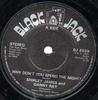 7inch Record SHIRLEY JAMES & DANNY RAY - Why Don't You Spend The Night BJ4509 Black Jack 1981 UK Reggae, Ska & Dub Used