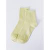DaiSo Women S paStel Mid Calf SockS Green