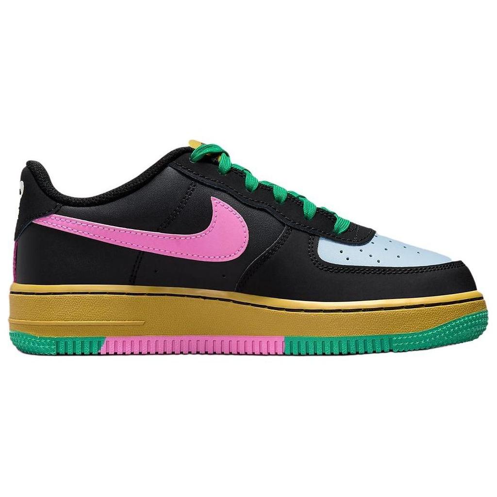 Nike Air Force 1 LV8 2 GS Dance Kids Sneakers Multi-Color Black Light-Armoury-Blue FJ3288-001