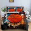 Basketball Sport Basketry Duvet Cover Ball for Children Boys Play Game Basketball Fan Polyester Quilt Cover Bedroom Decorations