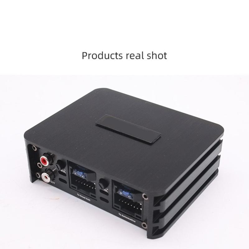 Автомобильный аудиопроцессор, 4-полосный усилитель мощности без потерь, DSP, динамики, Plug-and-Play для Android