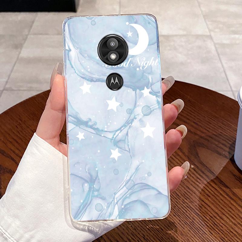 Casing For Motorola Moto E5 Play / E5 Plus Case Aesthetic Fashion Cute Cat Soft Silicone Back Cover Transparent TPU Phone Case