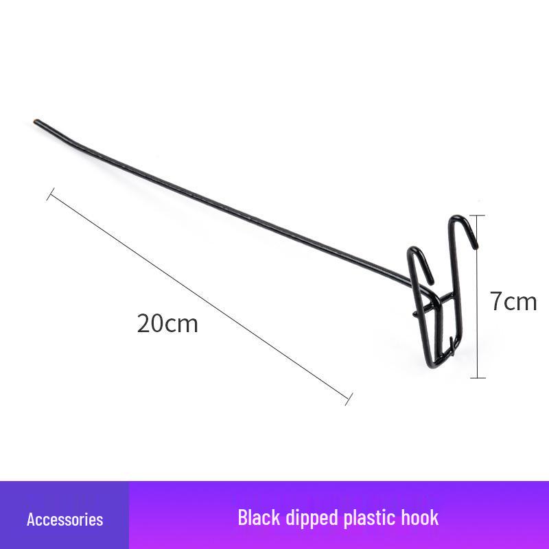 Black Bold Mesh Photo Wall Hanging & Display Rack