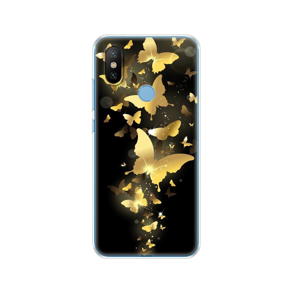 Силиконовый чехол для xiaomi Mix 2S, мягкий чехол для xiaomi Mi Mix 2S Mix 2 S, задняя крышка, защитный чехол с принтом