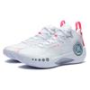 Li Ning Shadow 3 Амортизирующие Скользкие Устойчивые к истиранию Средние Баскетбольные кроссовки Мужские Стандартные Белый ABPT065-1