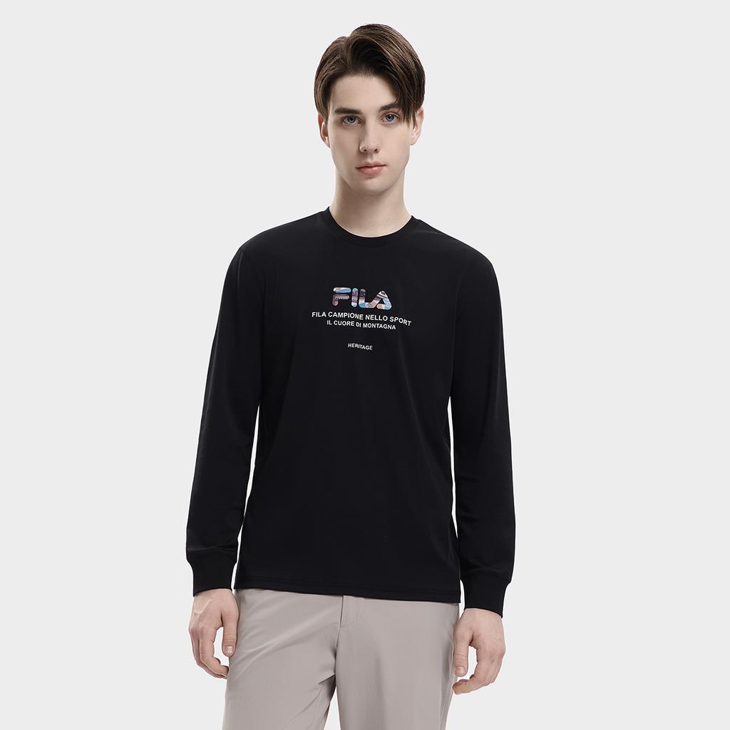 New FILA T Shirts Men's Jet Black F11M338204FBK