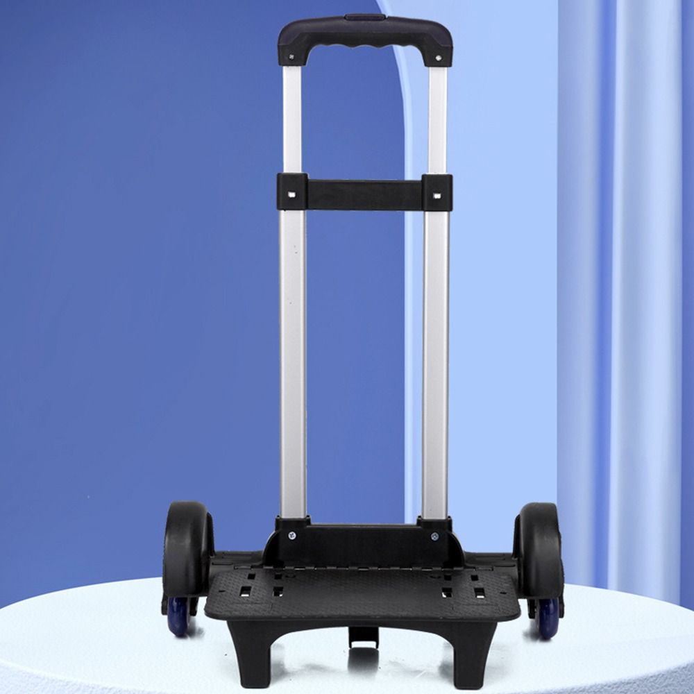 Тележка ручная из алюминиевого сплава Прочная 2-колесная Тележка-стойка с тяговой ручкой Переноска для питомцев Студенческий рюкзак