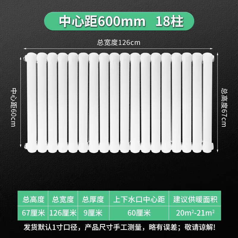 Jinpq 6030 Steel Wall-Mounted Central Heating Radiator